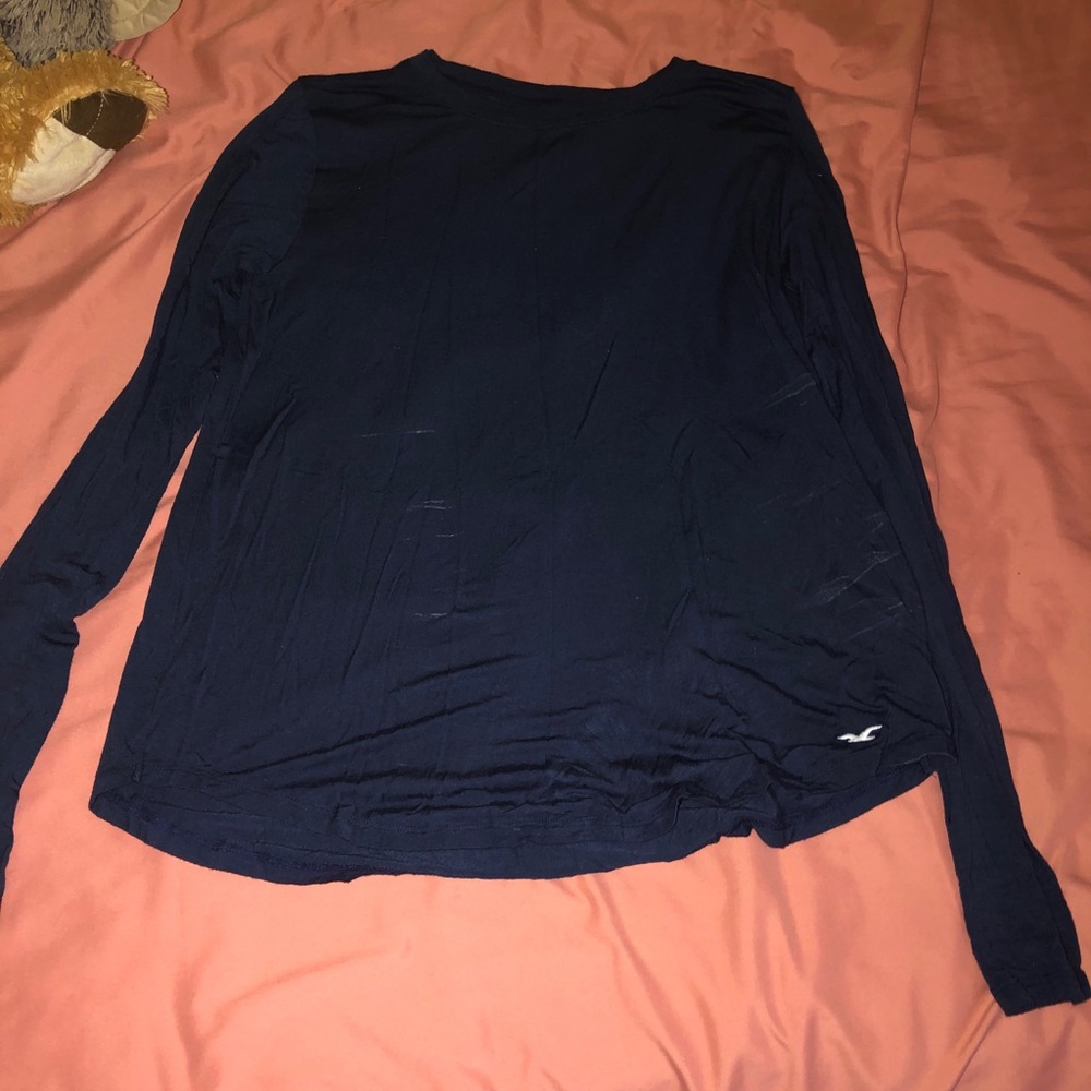 navy blue long sleeve